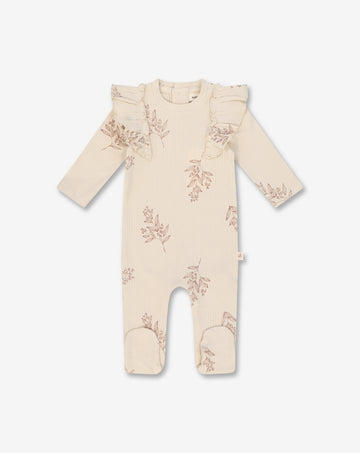 Overall with leggins RIB